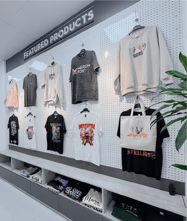 MerchFox product showcase